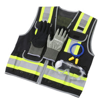 Plumbing PPE Kit for Technicians – Safety Vest, Gloves, Goggles & Earplugs