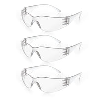 UNINOVA Wraparound Safety Glasses – ANSI Z87.1, Anti-Fog & Anti-Scratch, Clear/Smoke