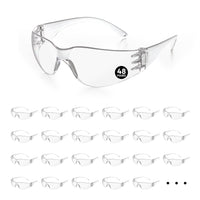 UNINOVA Wraparound Safety Glasses – ANSI Z87.1, Anti-Fog & Anti-Scratch, Clear/Smoke