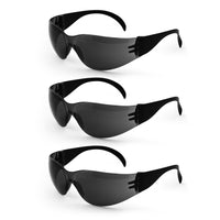 UNINOVA Wraparound Safety Glasses – ANSI Z87.1, Anti-Fog & Anti-Scratch, Clear/Smoke