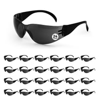 UNINOVA Wraparound Safety Glasses – ANSI Z87.1, Anti-Fog & Anti-Scratch, Clear/Smoke