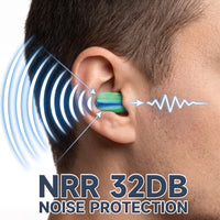 UNINOVA Foam Earplugs NRR 32dB Disposable Hearing Protection Ear Plugs Bulk Pack