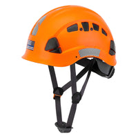 UNINOVA Vented Cap-Style Hard Hat with Reflective Stickers – ANSI/ISEA Z89.1 Type I Class C