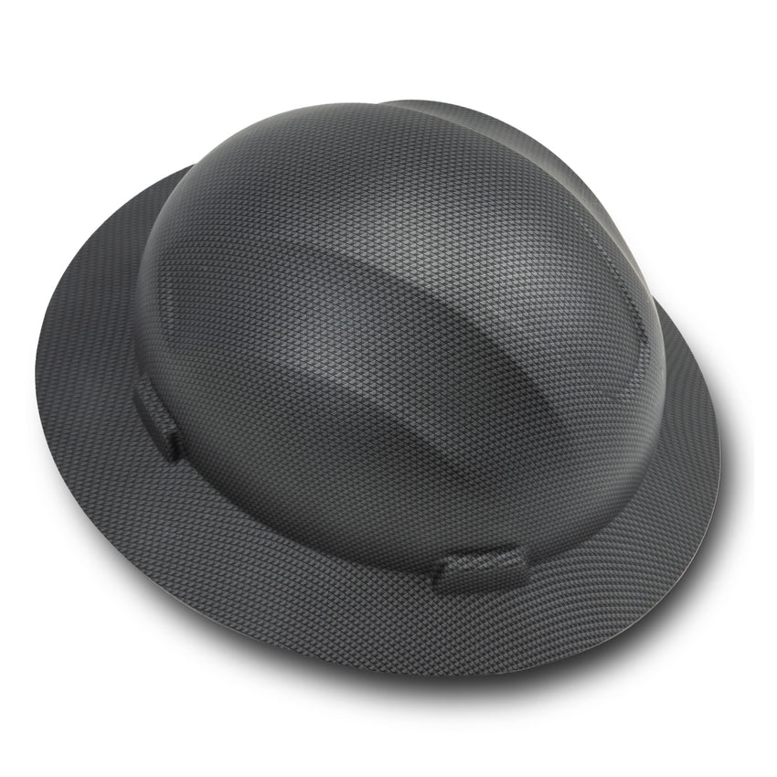 UNINOVA Full-Brim Hard Hat – ANSI Z89.1 Type I Class E Non-Vented Carbon Fiber Pattern Safety Helmet