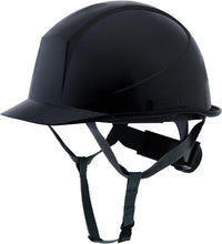 UNINOVA Class E Non-Vented HDPE Cap-Style Hard Hat with 6-Point Ratchet Suspension