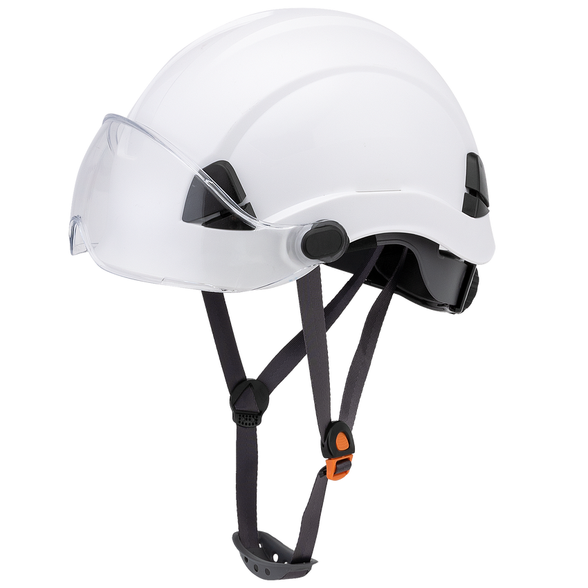 UNINOVA Non-Vented Electrical Hard Hat with Visor – Type I Class E
