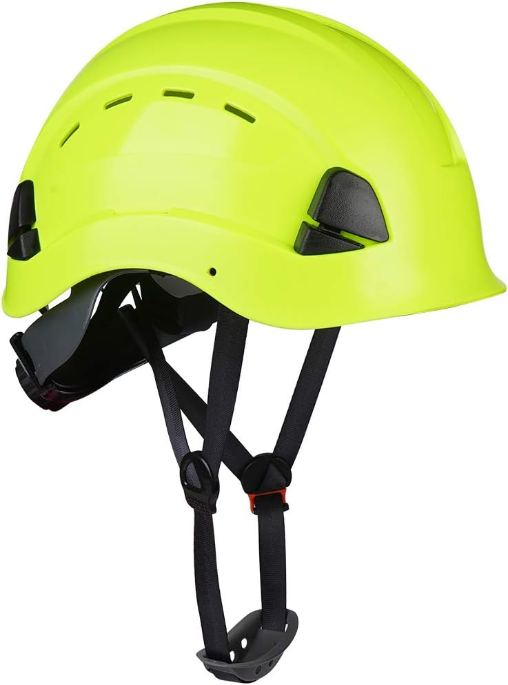 UNINOVA Low-Profile Vented ABS Hard Hat with 6-Point Suspension, Type I Class C