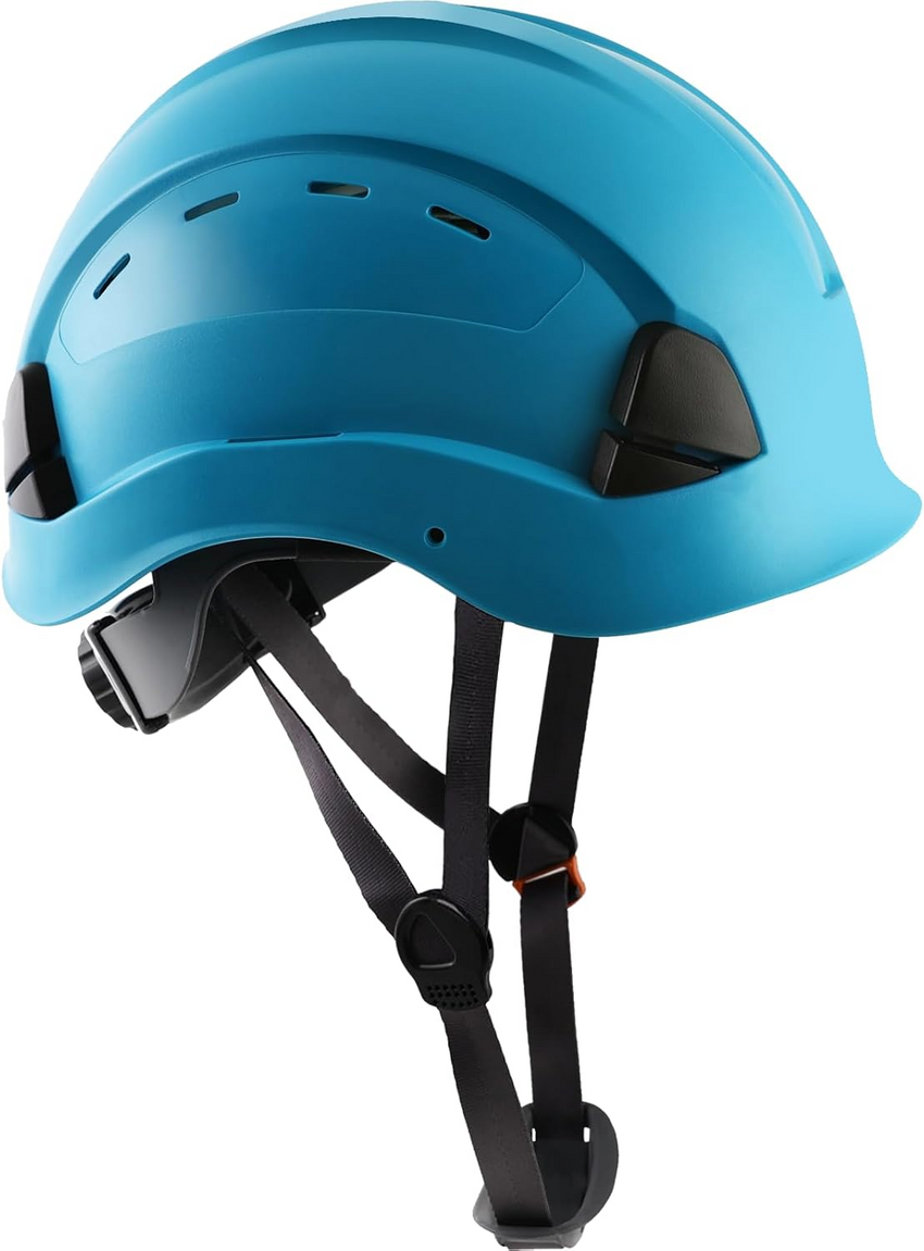 UNINOVA Low-Profile Vented ABS Hard Hat with 6-Point Suspension, Type I Class C