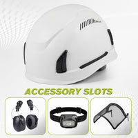UNINOVA Type II Vented Safety Helmet – ANSI/ISEA Z89.1 Hard Hat with EPS Liner & Magnetic Buckle