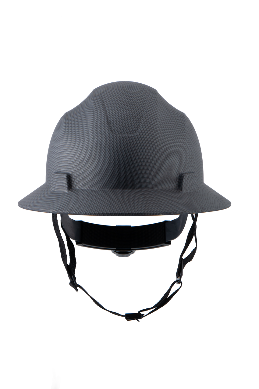 UNINOVA Full-Brim Hard Hat – ANSI Z89.1 Type I Class E Non-Vented Carbon Fiber Pattern Safety Helmet