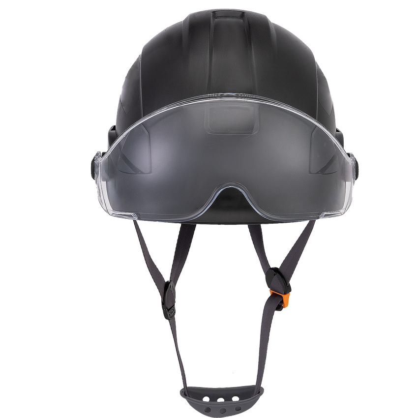 UNINOVA Non-Vented Electrical Hard Hat with Visor – Type I Class E