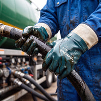 UNINOVA Fully Coated Nitrile Chemical Resistant Gloves – Oil & Fuel Resistant