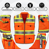 HVAC PPE Kit for Technicians – Safety Vest, Gloves, Goggles & Earplugs