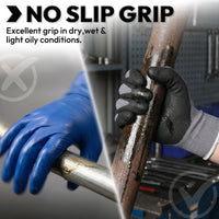 UNINOVA Nitrile Coated Touchscreen Work Gloves with MicroFoam Grip – Bulk Pack Options