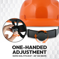 Full Brim Hard Hat 2 Pack for Construction Work