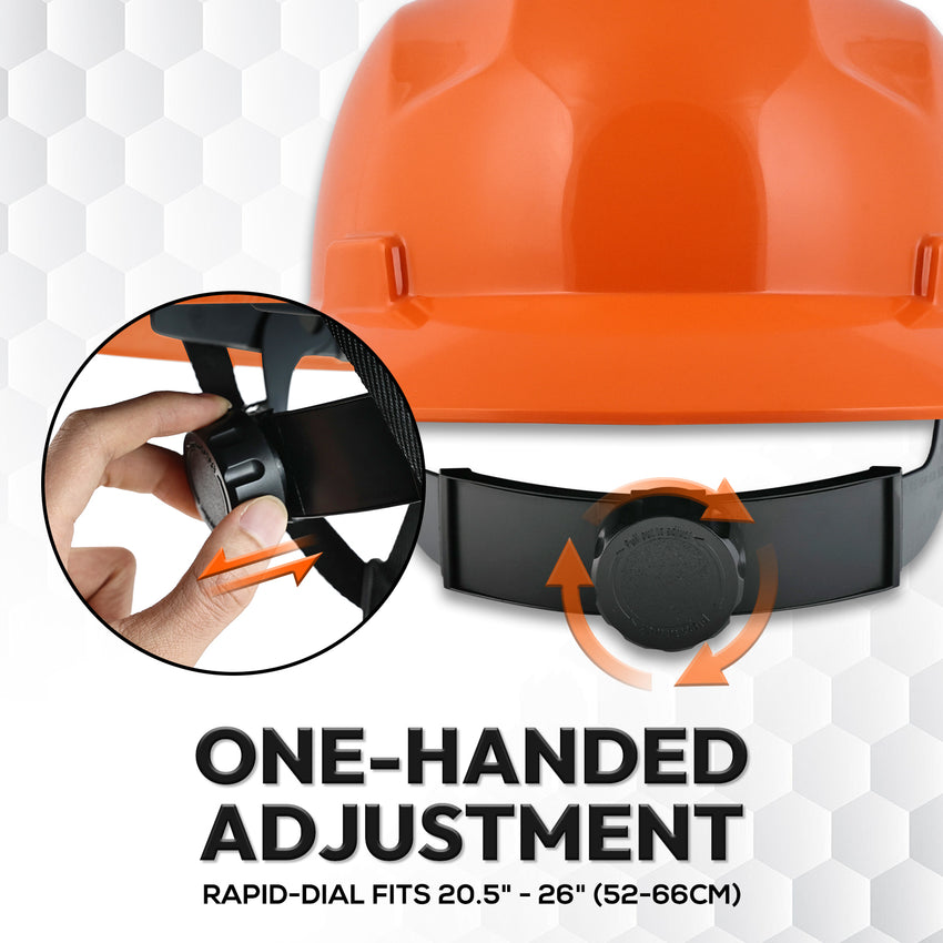 Full Brim Hard Hat 2 Pack for Construction Work