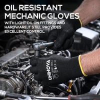 UNINOVA ANSI A4 Oil-Grip 13-Gauge Work Gloves – Multipack