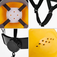 UNINOVA Vented Full Brim Hard Hats for Crews – 2, 6 or 10 Pack