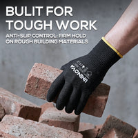 UNINOVA ANSI A4 Oil-Grip 13-Gauge Work Gloves – Multipack
