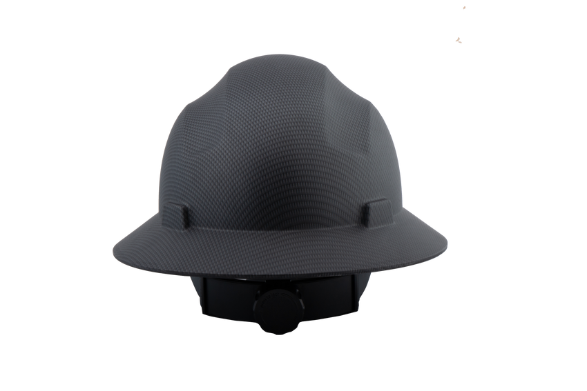 UNINOVA Full-Brim Hard Hat – ANSI Z89.1 Type I Class E Non-Vented Carbon Fiber Pattern Safety Helmet