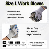 Construction PPE Kit - Hard Hat, High Visibility Vest, Safety Glasses, Gloves & Earplugs