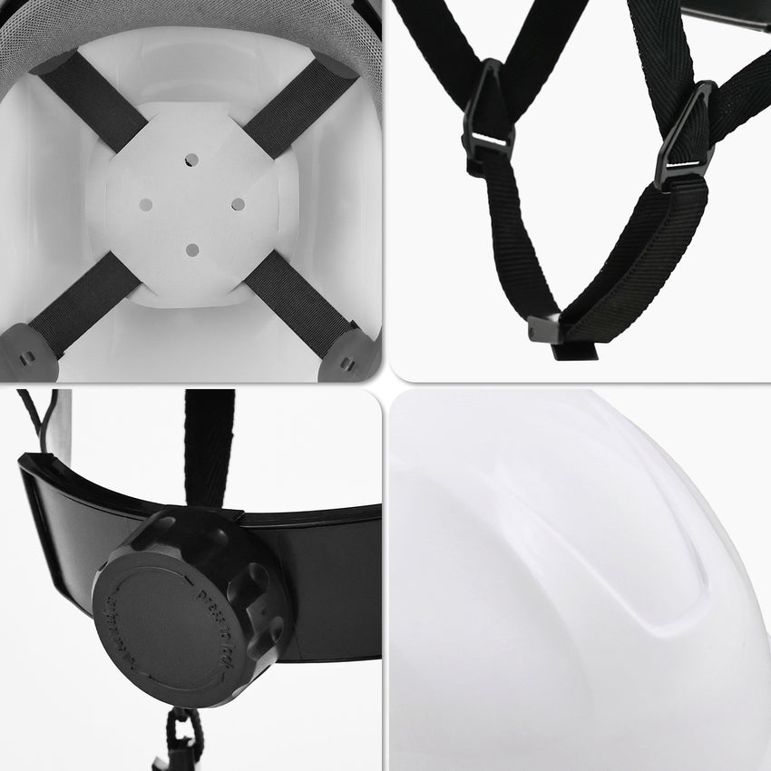 UNINOVA Type I Class E Non-Vented Full Brim Hard Hats – 2 or 10 Pack