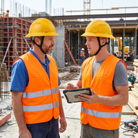 UNINOVA Vented Full Brim Hard Hats for Crews – 2, 6 or 10 Pack