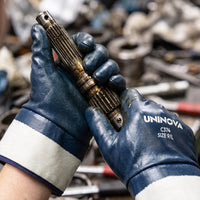UNINOVA Fully Coated Nitrile Chemical Resistant Gloves – Oil & Fuel Resistant