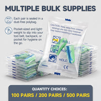 UNINOVA Foam Earplugs NRR 32dB Disposable Hearing Protection Ear Plugs Bulk Pack