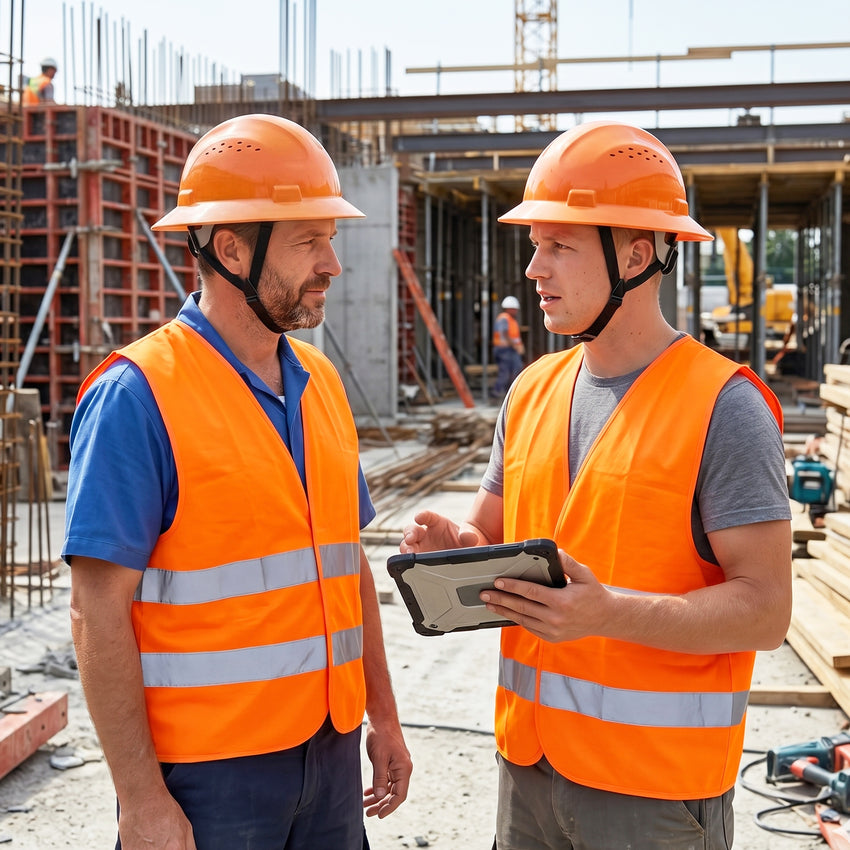 Full Brim Hard Hat 2 Pack for Construction Work