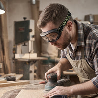 UNINOVA OTG Safety Goggles – ANSI Z87.1, Anti-Fog, Clear/Smoke