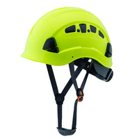UNINOVA Type I Class C Vented ABS Hard Hat with 6-Point Ratchet Suspension & Chin Strap