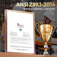 UNINOVA Custom Logo Vented Cap Style Hard Hat, ANSI Type I Class C