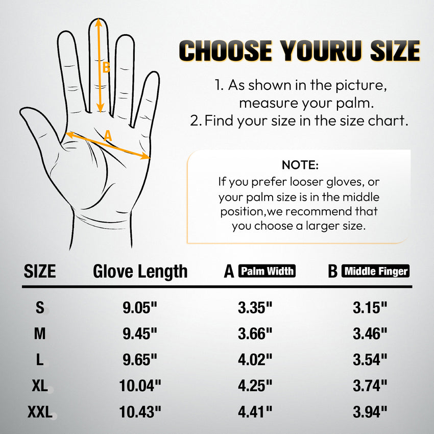 UNINOVA Nitrile Coated General Purpose Work Gloves – 13 Gauge Polyester Knit