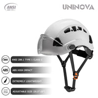  lightweight hard hat construction  