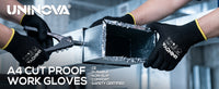 UNINOVA ANSI A4 Oil-Grip 13-Gauge Work Gloves – Multipack