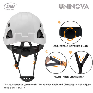 safety helmet for construction  hard hat with chin strap