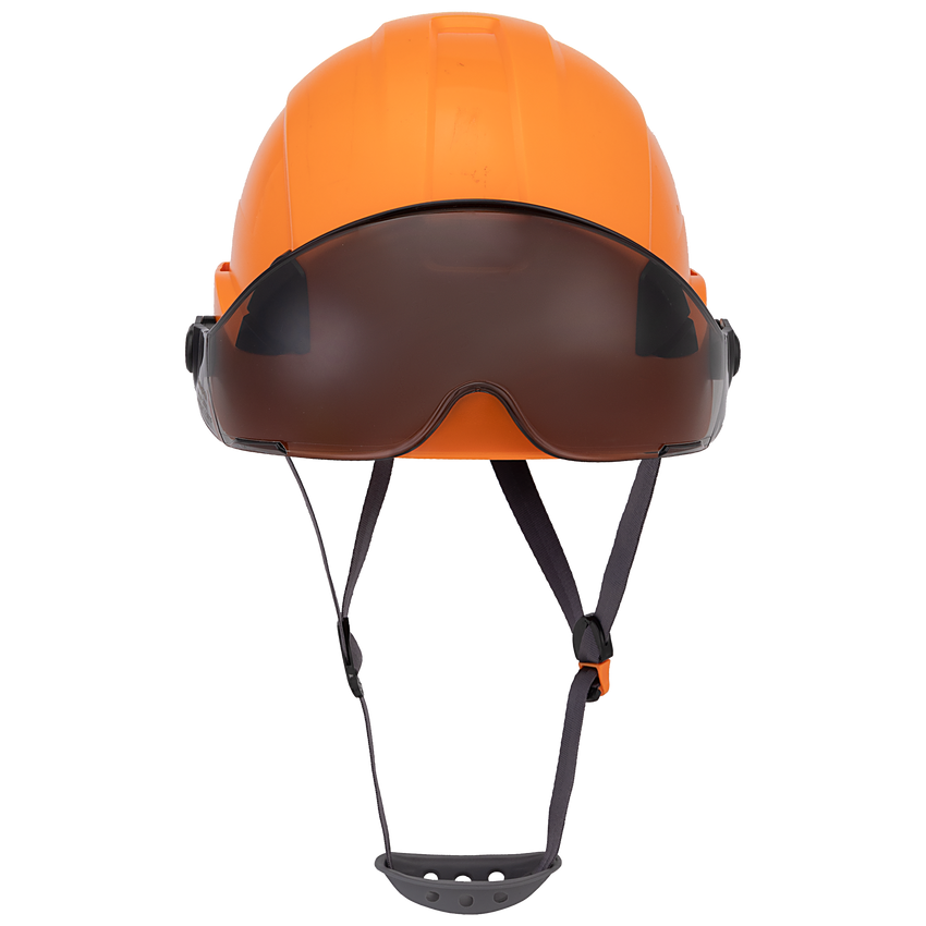 UNINOVA Non-Vented Electrical Hard Hat with Visor – Type I Class E