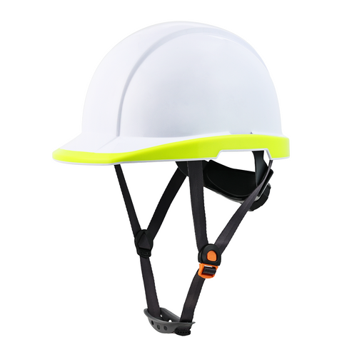 UNINOVA Type I Class E Hard Hat – ANSI Z89.1 Non-Vented ABS Helmet with 6-Point Ratchet Suspension