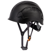 UNINOVA Type I Class C Vented ABS Hard Hat with 6-Point Ratchet Suspension & Chin Strap