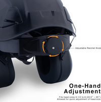 chainsaw helmet with ear protection  adjustable hard hat 