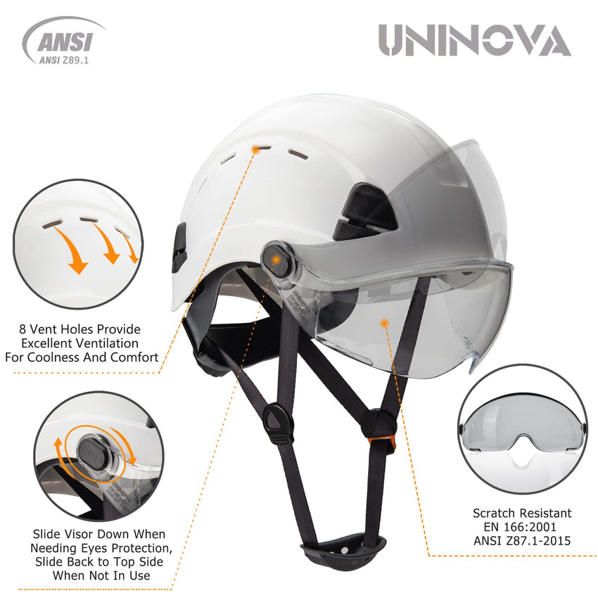 Uninova-hard-hat-with-visor-for -construction -1